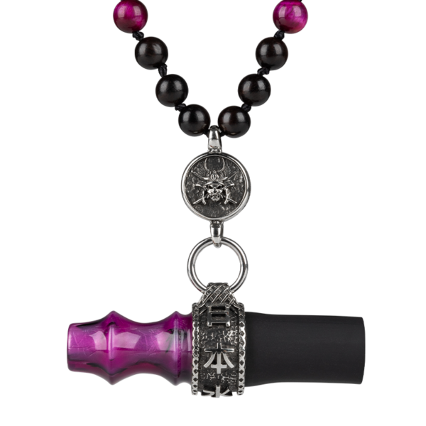 Mouth Tip Samurai Beads | Purple